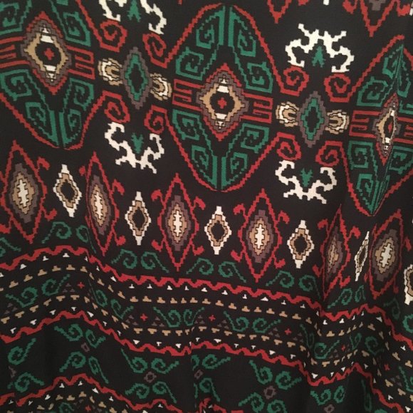 Patterned Boho Dress - Picture 3 of 4